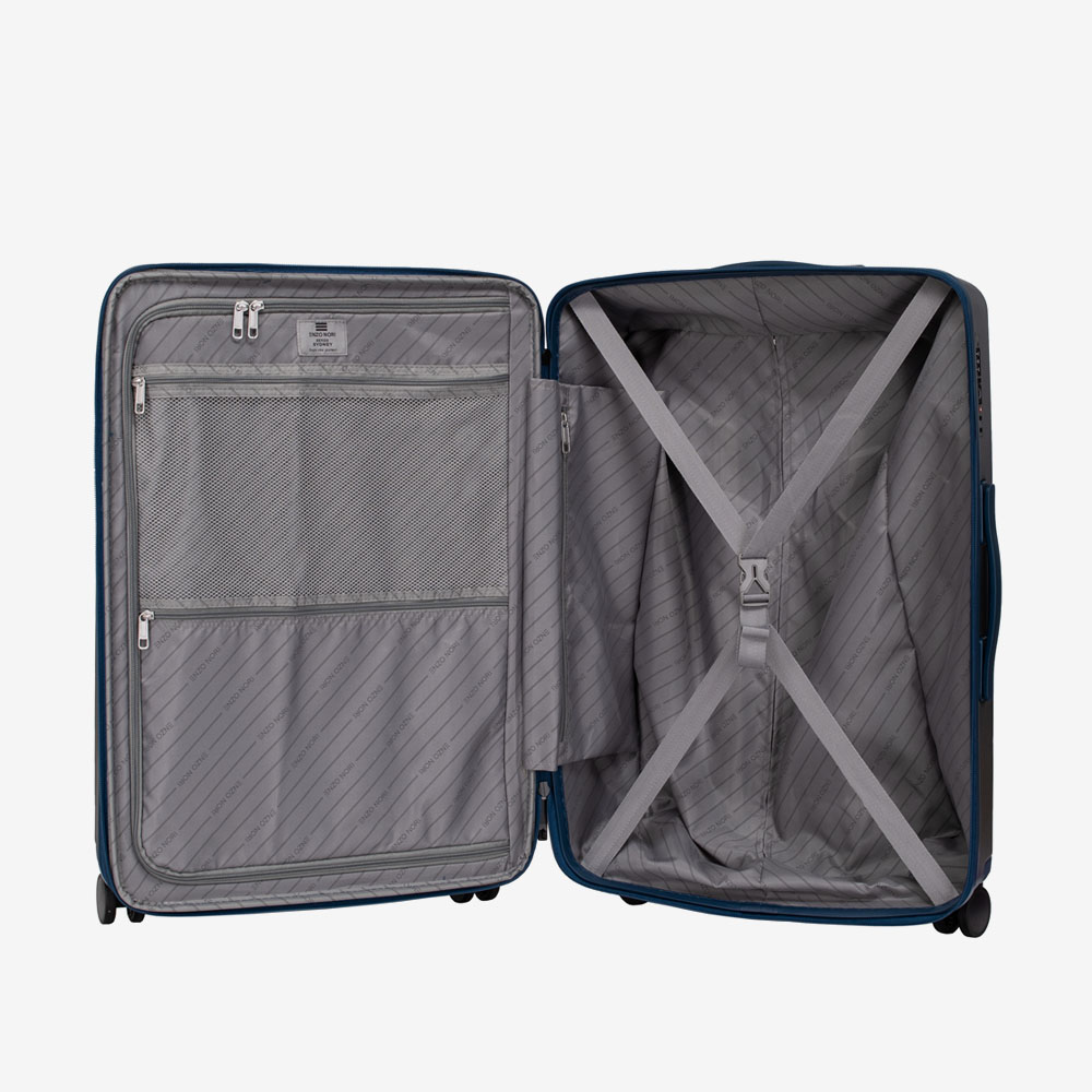 Hard Shell Suitcase ENZO NORI SYDNEY 66 cm Polycarbonate Blue